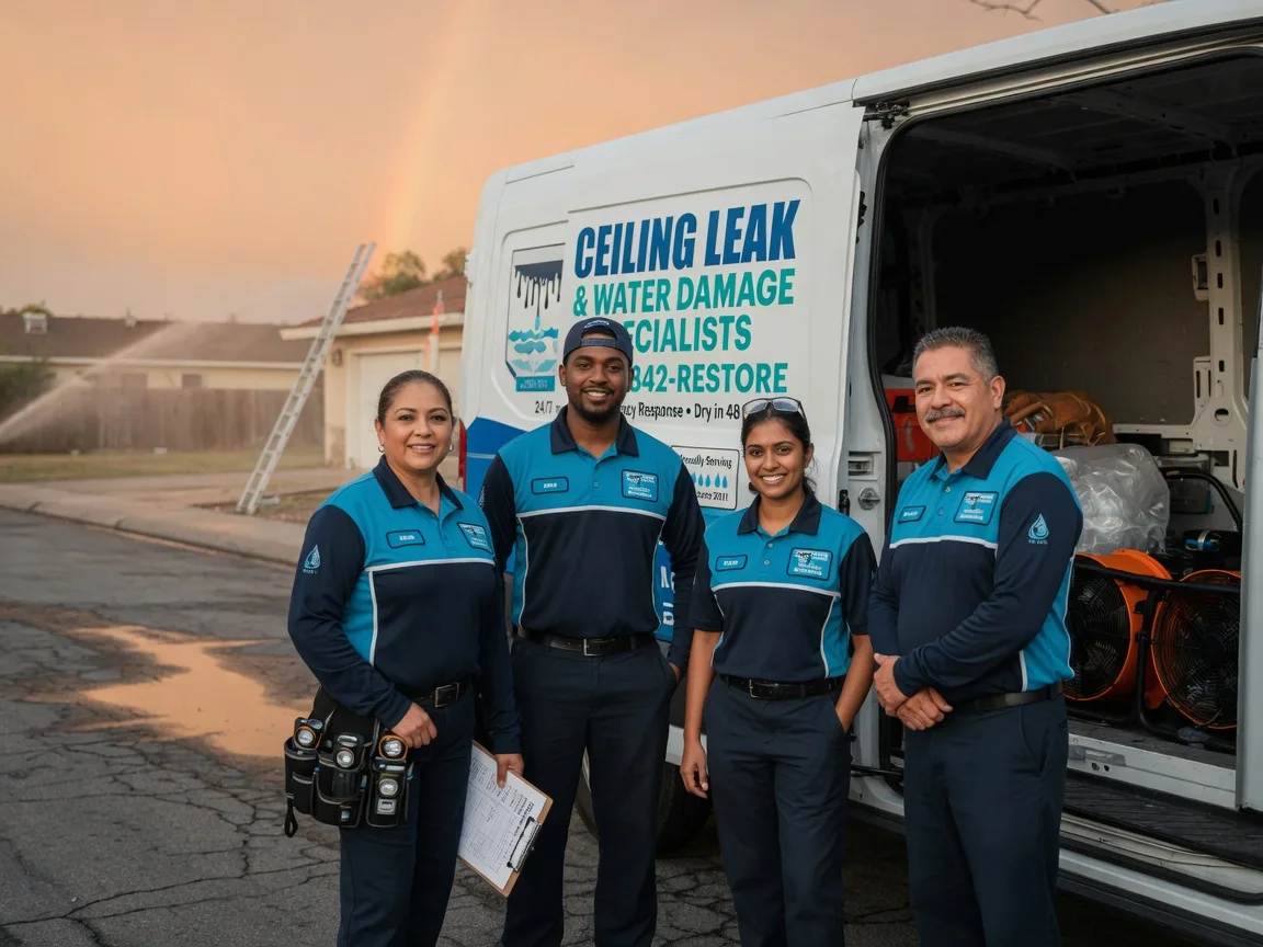 Ceiling Leak Cleanup company in Pineland, TX