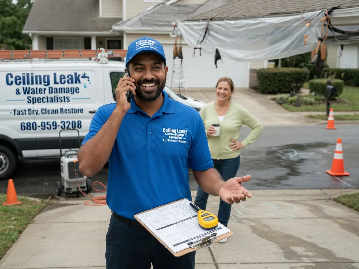 Ceiling Leak Cleanup Pineland, TX FAQs