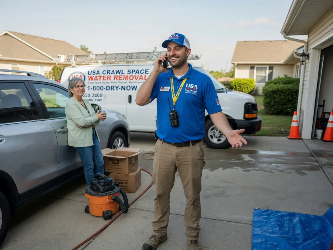 Crawl Space Water Removal Pineland, TX FAQs